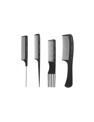 PEINE CARBON + ION COMB POUCH ST